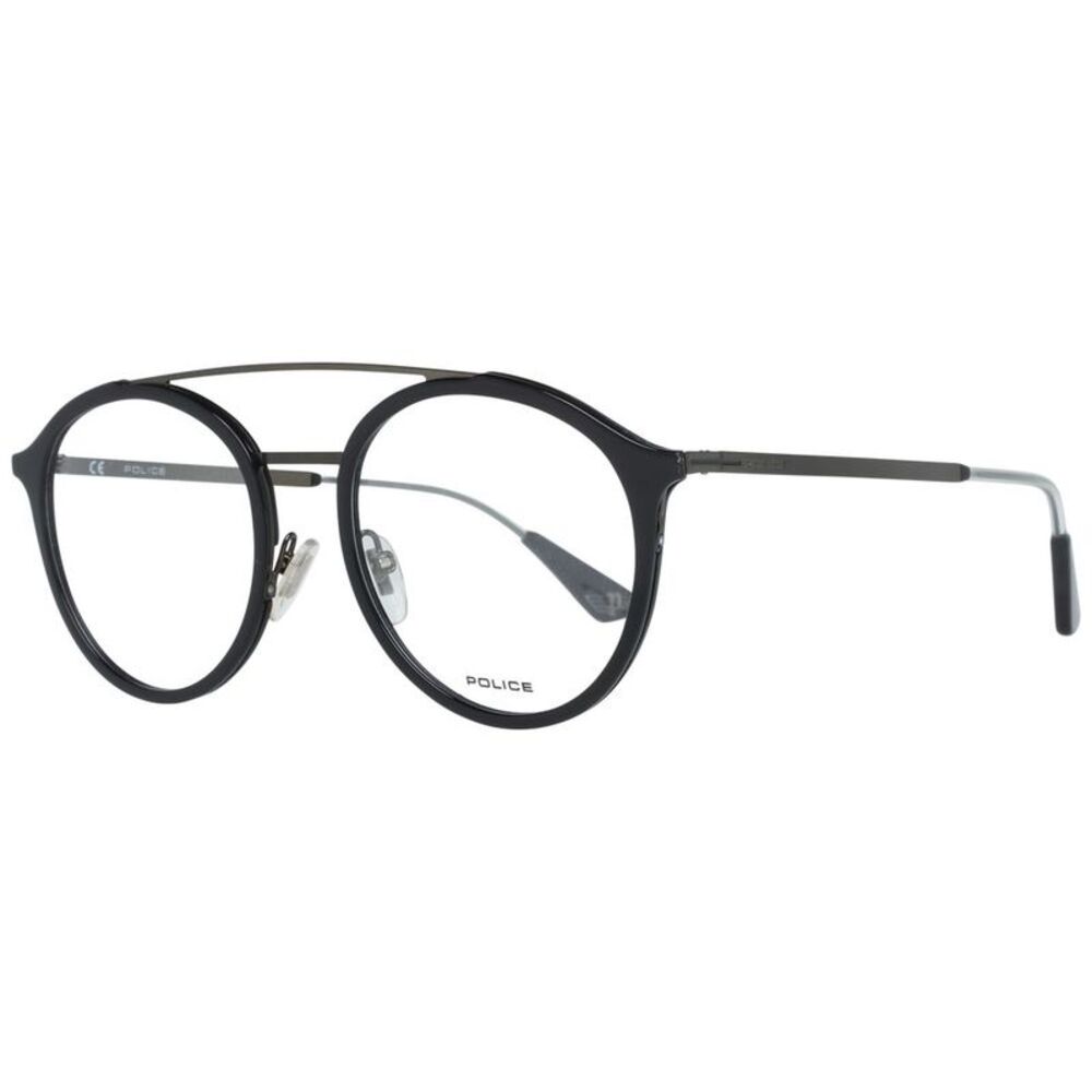 Police Black Metal & Plastic Glasses Men's (Frames)